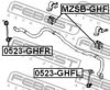 FEBEST MZSB-GHF Stabiliser Mounting